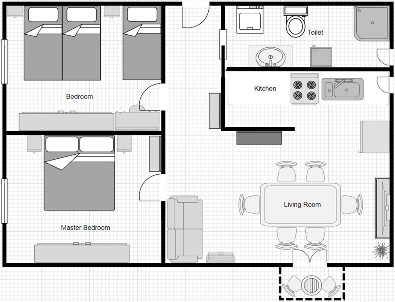Apartment Milevoj Koromačno Eksteriør bilde